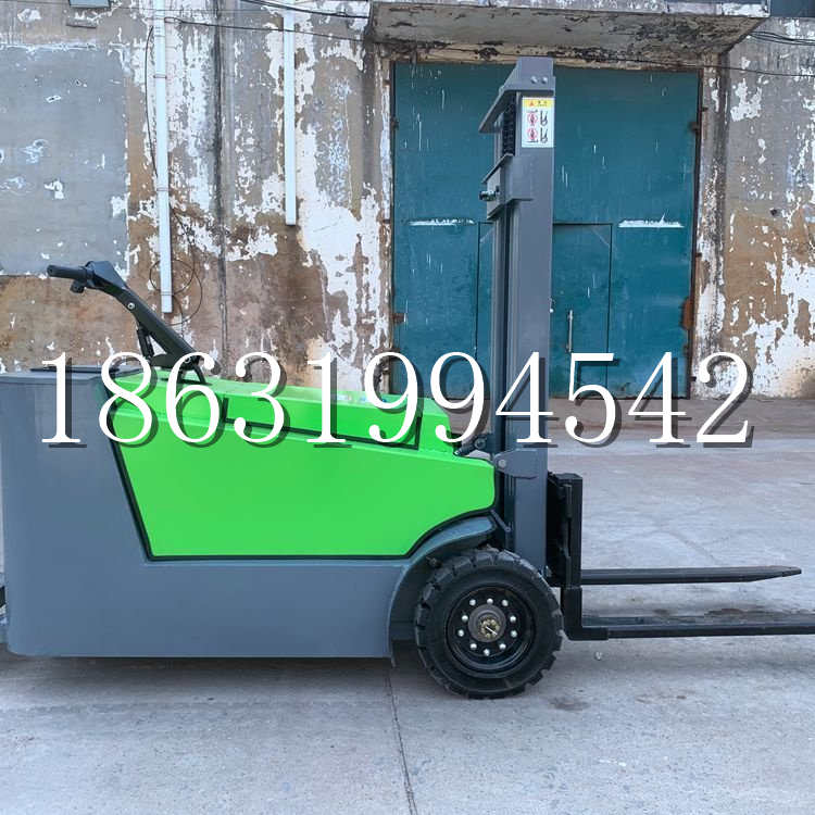 曲阜市小型电动叉车1吨2吨步行站驾式电瓶堆高充电装卸车液压升降车铲车